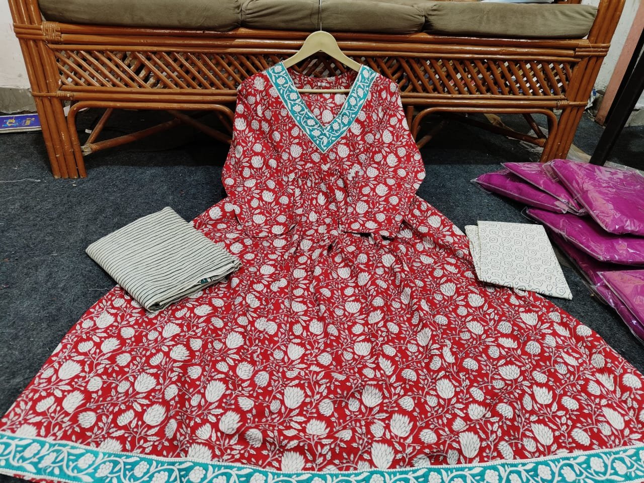 Anarkali kurthi - Image 6