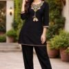 Cotton Embroidery Co-ord sets