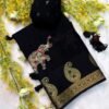 Pure Marsh Mellow silk saree