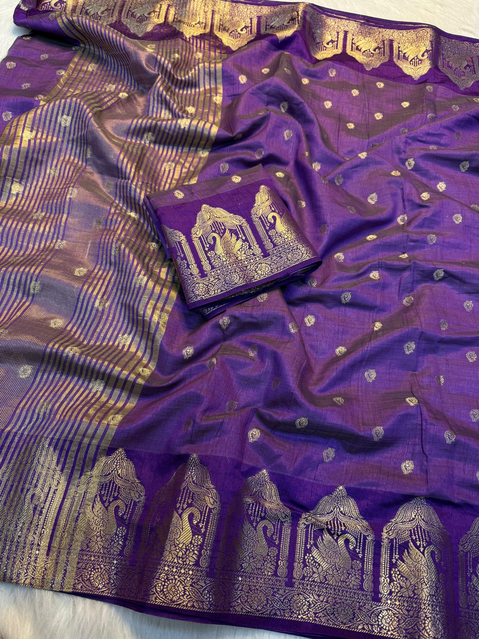 Soft Tusser silk saree