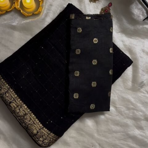 Viscose Georgette Saree